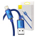 Baseus Crystal Shine kabel USB na Lightning, 2,4 A, 2 m (modrý)