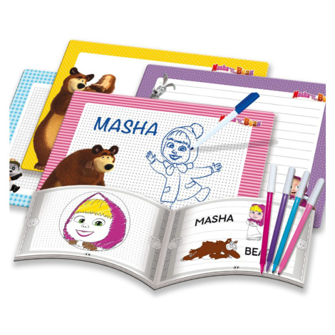 Lisciani Kreslící tabulky Máša a medvěd, Lisciani, W009357