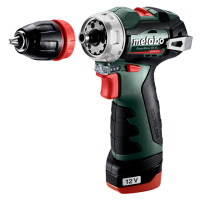 METABO PowerMaxx BS BL Q (2x2Ah) 12V aku vrtačka s výměnným sklíčidlem Quick