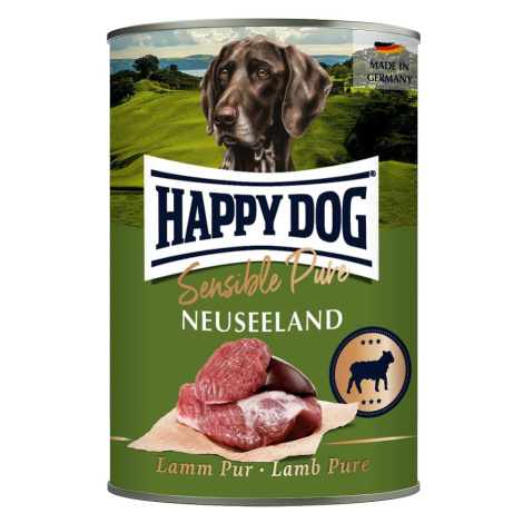 Happy Dog Sensible Pure Neuseeland - konzerva, jehněčí maso 400 g
