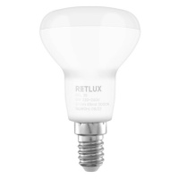 Žárovka LED E14 6W R50 bílá teplá RETLUX REL 39 4ks