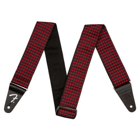 Fender Houndstooth Strap Red