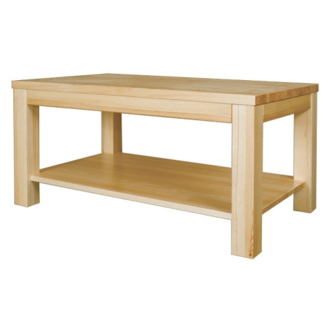Konferenční stolek HELOGAL, 100x50x60 cm, masiv borovice, moření: … Drewmax