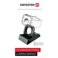 Swissten hliníkový stojánek pro iWatch šedý