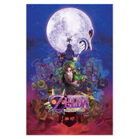 Plakát, Obraz - The Legend Of Zelda - Majora's Mask, 61 × 91.5 cm