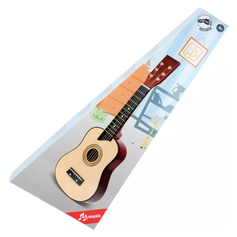 Small Foot Dětská hračka dřevěná kytara přírodní Legler