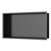 Vestavná polička SAT Aurum gun metal 63x33 cm SATAURN6030BGM