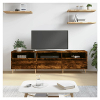 vidaXL TV skříňka kouřový dub 150 x 30 x 44,5 cm kompozitní dřevo