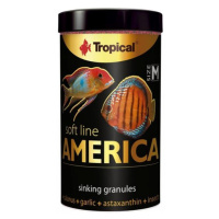 Tropical America M 100ml/60g  krmivo pro masožravé ryby ze severní a jižní Ameriky