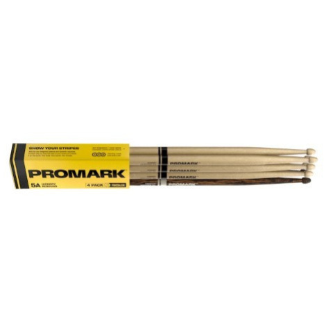 Pro-Mark RBH565AW-4PFG Rebound 5A Hickory Wood Tip 4-Pack