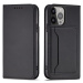 Magnet Card Case elegantní knížkové pouzdro s venkovní kapsou na Samsung Galaxy A23 5G Black