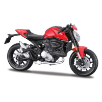 MAISTO - Motocykl, Ducati Monster, červená, 1:18