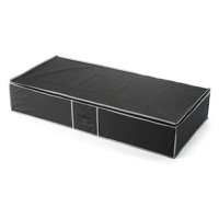 Compactor textilní úložný box na oblečení pod postel 90 x 45 x18 cm – černý