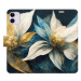 iSaprio flip pouzdro Gold Flowers pro iPhone 11