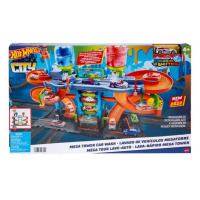 MATTEL - Hot Wheelittle Smoby City Color Shifters Automyčka Se Spirálou