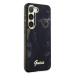 Guess GUHCS23MHTMRSK hard silikonové pouzdro Samsung Galaxy S23 PLUS 5G black Golden Marble Coll