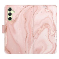 iSaprio flip pouzdro RoseGold Marble pro Samsung Galaxy A54 5G