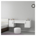 Kalune Design Toaletní stolek MERCAN 100 cm bílý