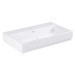 GROHE Cube Ceramic Umyvadlo s přepadem, 800x490 mm, PureGuard, alpská bílá 3947600H