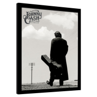 Obraz na zeď - Johny Cash - The Man in Black, 30x40 cm