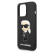 Zadní kryt Karl Lagerfeld Liquid Silicone Ikonik NFT pro Apple iPhone 15 Pro Max, black