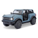 Maisto - 2021 Ford Bronco Badlands (bez dveří), modrý, 1:18