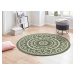 Hanse Home Collection koberce Kusový koberec Celebration 105504 Valencia Green kruh - 140x140 (p