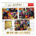 Trefl Puzzle Harry Potter, Harry Potter, Ron, Hermiona 3v1 400 + 500 + 600 dílků