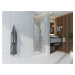Dveře sprchové Wecco 900 mm lesklý hliník/matné sklo