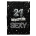 IMPAR Fleecová deka Stále sexy – Černá - 21 let