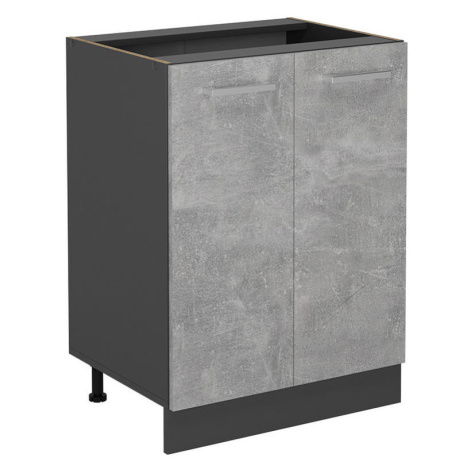 Vicco SPODNÍ SKŘÍŇKA KUCHYŇSKÉ LINKY R-Line Beton 60 cm bez pracovní desky