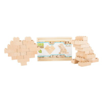 ECO-BRICKS Natural Plus dřevěná stavebnice 20 dílků