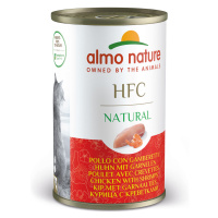 Almo Nature HFC, 24 x 140g - 20 + 4 zdarma! Kuře & krevety