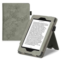 KW Mobile - Magnolias - KW5022207 - Pouzdro pro Amazon Kindle Paperwhite 4 (2018) - šedé