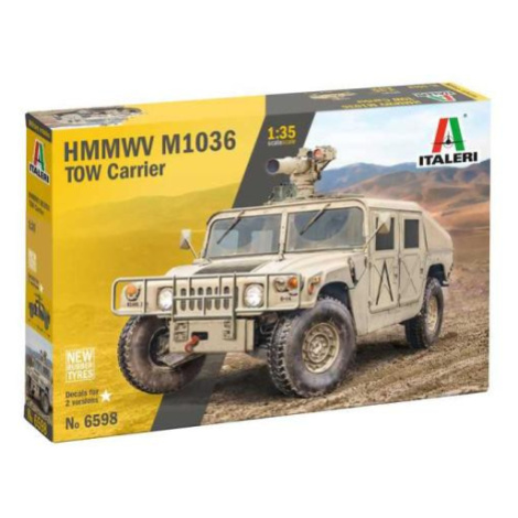 Model Kit military 6598 - HMMWV M966 TOW Carrier (1:35) Italeri