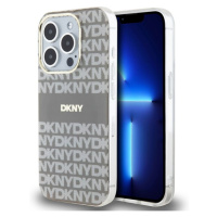 DKNY PC/TPU Repeat Pattern Tonal Stripe Magsafe kryt iPhone 13 Pro Max béžový