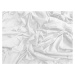 2x povlečení z mikrovlákna WIMPLE šedé + prostěradlo jersey 180x200 cm bílé