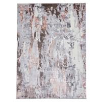 Šedo-růžový koberec Think Rugs Apollo, 160 x 220 cm