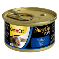 Výhodné balení GimCat ShinyCat Jelly 24 x 70 g - Tuňák