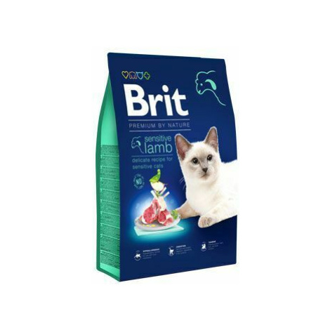 Brit Premium Cat by Nature Sensitive Lamb 8kg sleva + Churu ZDARMA