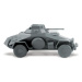 Wargames (WWII) military 6157 - Sd.Kfz.222 Armored Car (1: 100)