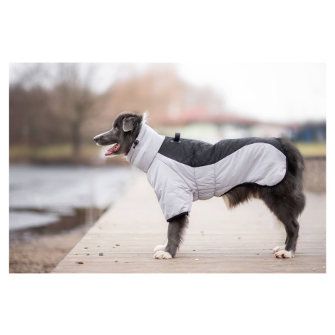 Vsepropejska Plex zimní bunda pro psa Barva: Černá, Délka zad (cm): 47, Obvod hrudníku: 50 - 54 