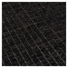 Flair Rugs koberce Kusový koberec Aruba Alfresco Weave Charcoal – na ven i na doma - 80x150 cm