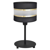 Stolní lampa HELEN 1xE27/15W/230V černá/zlatá