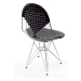 ArtD Jídelní židle NET DOUBLE inspirovaná Wire chair Barva: Černá