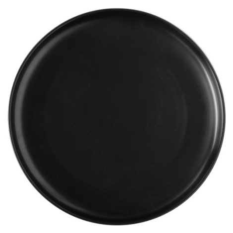 Mělký talíř Coupe černý 25 cm - Flow Lunasol