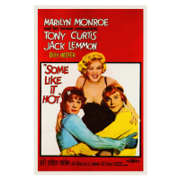 Ilustrace Some Like it Hot, Ft. Marilyn Monroe, 26.7 × 40 cm