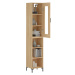 vidaXL Skříň highboard dub sonoma 34,5 x 34 x 180 cm kompozitní dřevo