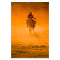 Ilustrace Horseback rider, Tetra Images, 26.7x40 cm