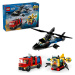 LEGO® City 60462 Remix: Helikoptéra, hasičský vůz a ponorka